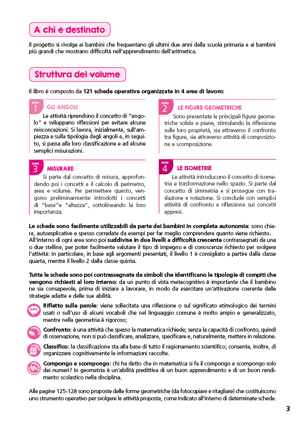Imparo la Geometria cl. 4-5::Dai poligoni e i solidi, al perimetro, area e cerchio