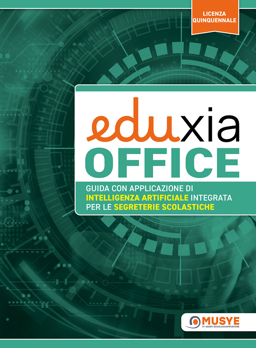 Eduxia Office licenza di Intelligenza Artificiale - durata 5 anni con guida digitale