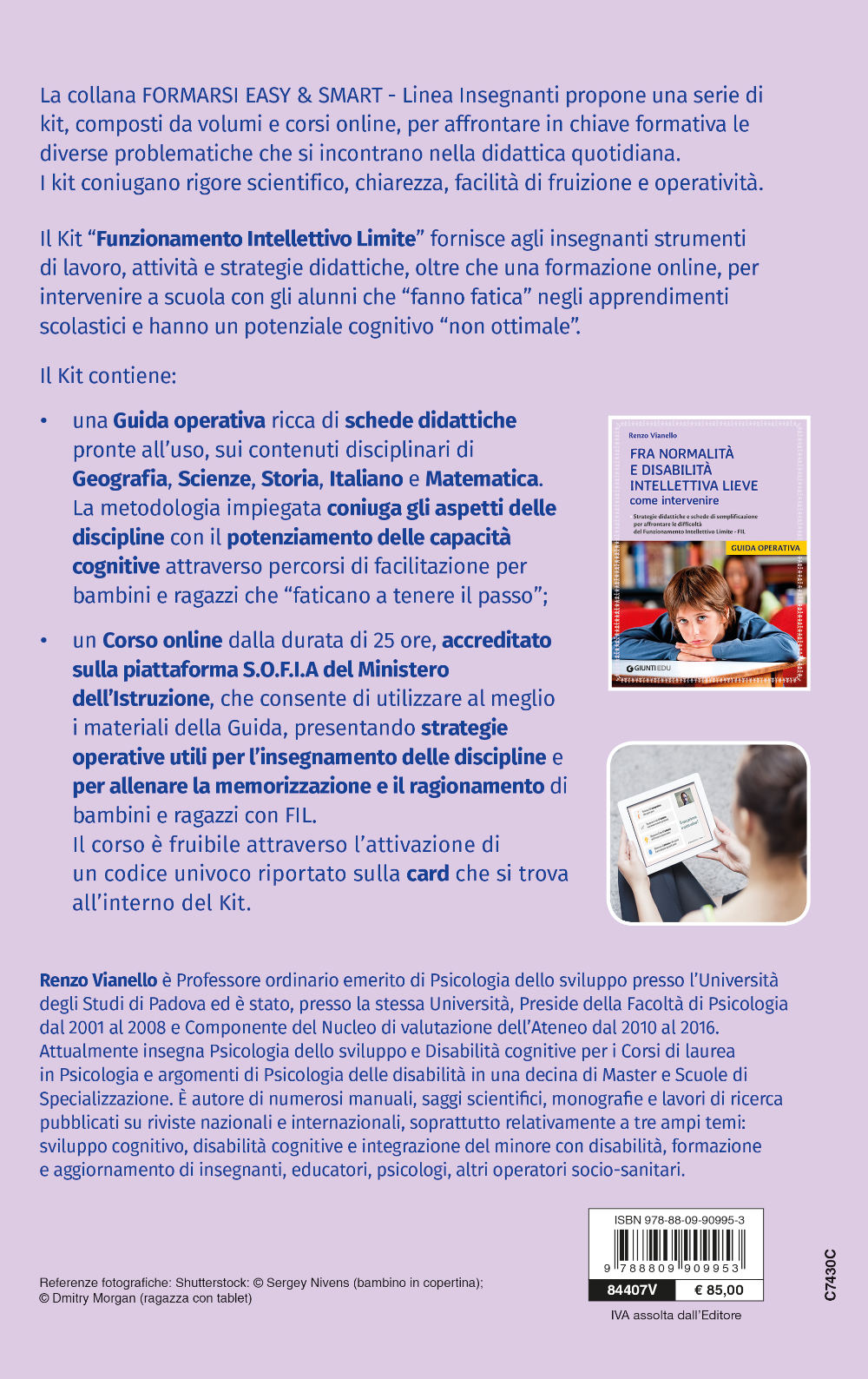 Kit Funzionamento Intellettivo Limite::Un percorso completo per intervenire a scuola con alunni in difficoltà