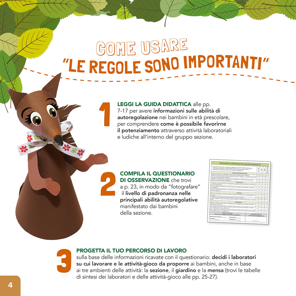 Le regole sono importanti::Imparare a gestire emozioni e comportamenti nella Scuola dell'Infanzia