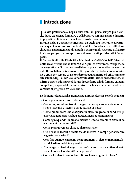 Come fare per gestire i comportamenti problematici nella pratica didattica::Affrontare la complessità con strategie, tecniche e strumenti efficaci