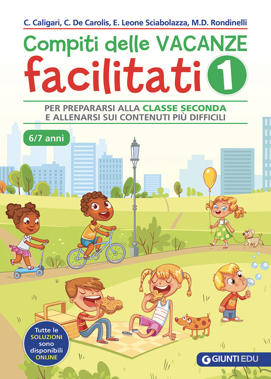 Compiti delle vacanze facilitati 1::Per prepararsi alla classe seconda e allenarsi sui contenuti più difficili
