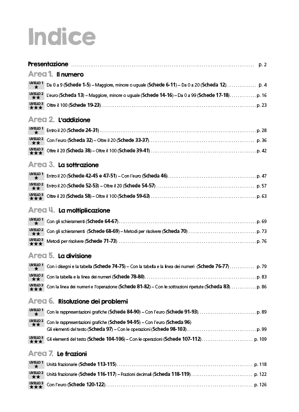 Divento bravo a risolvere le operazioni e i problemi 1-2-3::Dalla comprensione del concetto di numero alla risoluzione dei primi problemi