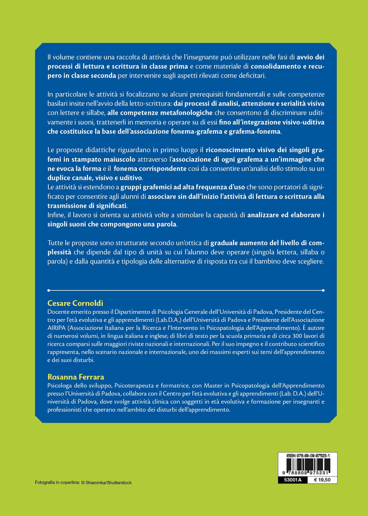 Dal riconoscimento delle lettere all'individuazione delle sillabe::CL I e II - Scuola primaria