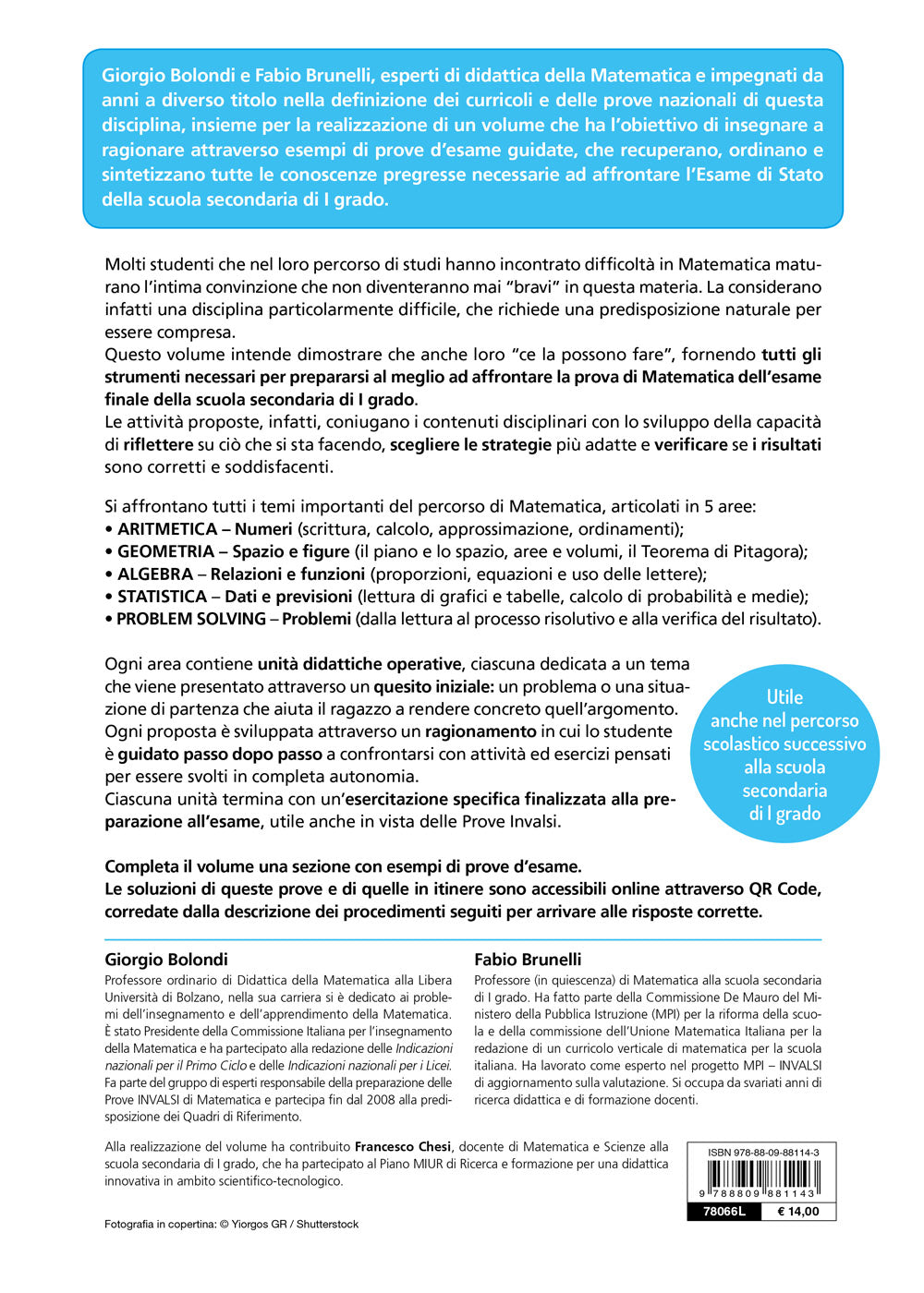 Esercitazioni di matematica::in preparazione all'Esame della scuola sec. di I grado