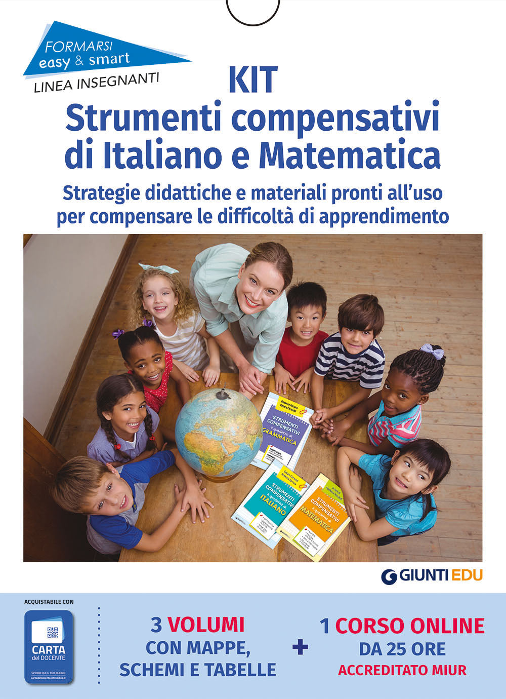 Kit strumenti compensativi di italiano e matematica::Strategie didattiche e materiali pronti all’uso per compensare le difficoltà di apprendimento