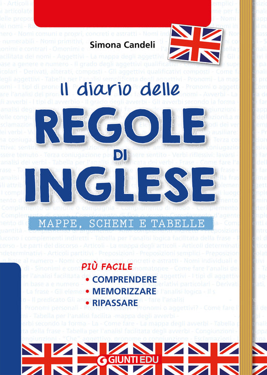 Il Diario delle Regole di Inglese::Mappe, schemi e tabelle