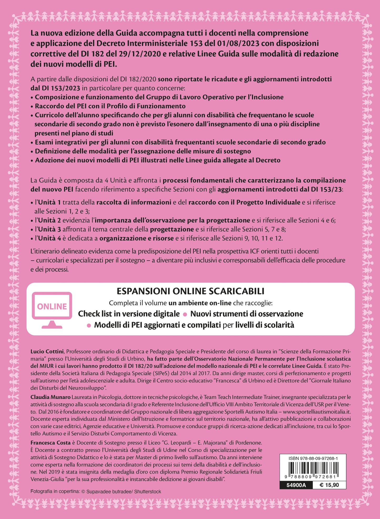 Nuova edizione aggiornata al DI 153 /2023 Il nuovo PEI su base ICF: guida alla compilazione. ::I Modelli e le Linee Guida dal Decreto Interministeriale 182 del 29/12/2020 al DI 153 del 01/08/2023 commentati e arricchiti con strumenti ed esempi in prospet