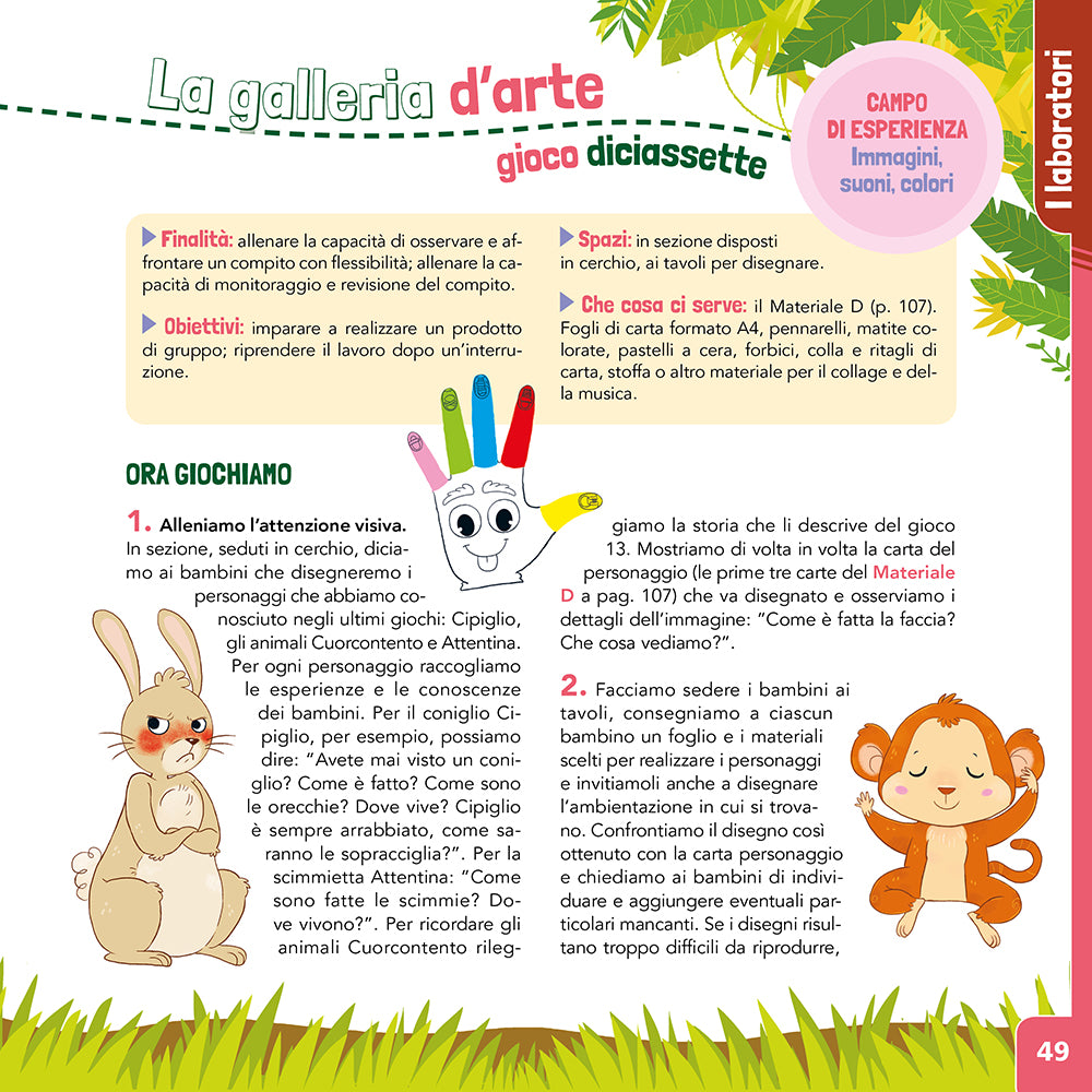 Kit Laboratori di potenziamento per la Scuola dell'infanzia ::Attenzione, Abilità psicomotorie, Gestione delle emozioni e dei comportamenti