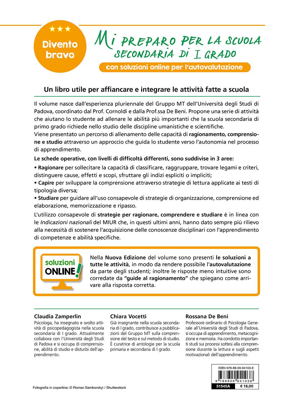 Mi preparo per la scuola secondaria di I grado ::Soluzioni online
