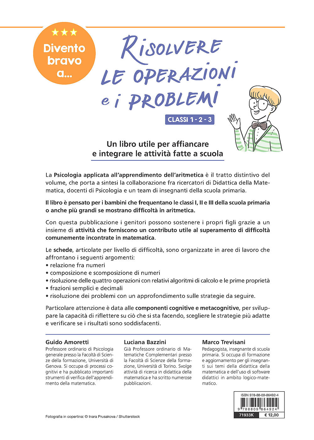 Divento bravo a risolvere le operazioni e i problemi 1-2-3::Dalla comprensione del concetto di numero alla risoluzione dei primi problemi