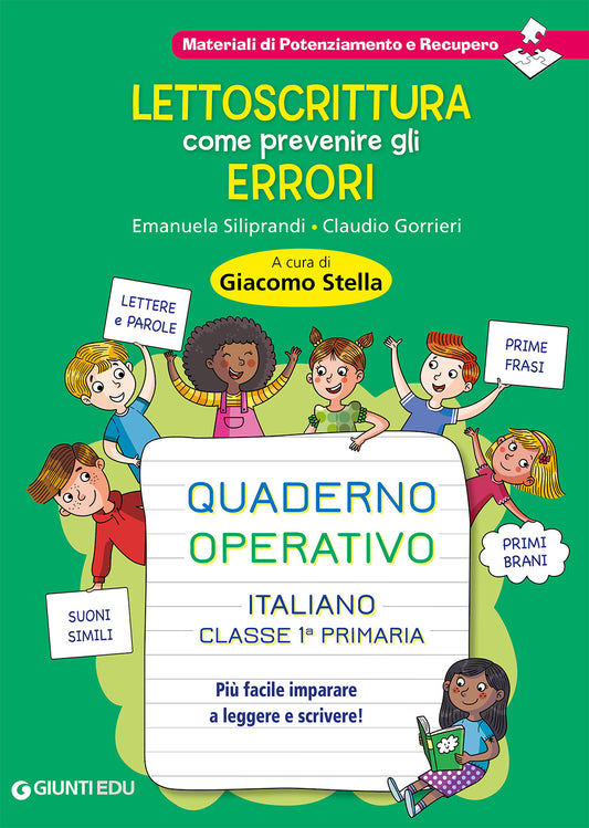 Lettoscrittura: come prevenire gli errori Quaderno Operativo::Più facile imparare a leggere e scrivere!
